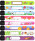 8 Stück Notfallarmband Kinder,SOS Armband Kinder,Armband Kinder Telefonnummer für Jungen,Mädchen,Namensarmband Kinder Waterproof wiederverwendbar,Anti-Verlust,Geeignet für Reisen,Spiele und Kinder