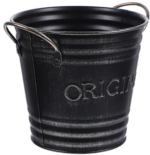 PRETYZOOM Seau à Fleurs Décoratif Vase pour Composition De Plantes Seau De Bureau pour Plantes Et Fleurs