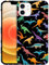 GlamCase for iPhone 12/12 Pro, iPhone 12/12 Pro Case - Dinosaur Multicolor Pattern Printed Slim Fit Cute Plastic Hard Snap on Protective Designer Back Case/Cover for iPhone 12/12 Pro.