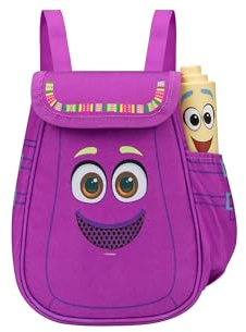 eKids Dora Karaoke Microphone with Boombox, Toddlery Toys with Built-in Music for Kids (Dora)