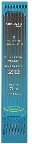 Drennan Silverfish Pellet Hook Plate Barbless Qty 8