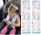 HECKBO 2x Kinder Auto Gurtpolster Gurtschutz mit Einhorn Unicorn Motiv - Sicherheitsgurt Polster für Kinder Babys