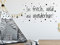 GRAZDesign Wandtattoo Sei Frech Wild und Wunderbar, Sprüche Kinderzimmer, Jugendzimmer, Motivation Wand, für Jungen Mädchen, 100x57cm, 054 türkis