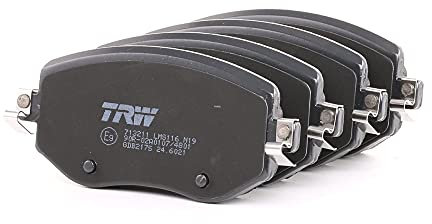 TRW GDB2175 Bremsbelagsatz 4-Teilig für Renault Megane IV SPORT TOURER (K9A/M/N_) 2016 - Vorderachse und Andere Fahrzeuge