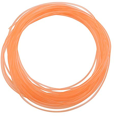 Hochleistungs-Urethan-Rundriemen, Elektrowerkzeug-Zubehör Sonstiges Elektrowerkzeug-Zubehör PU-Antriebsriemen Polyurethan-Rundriemen für Antriebsübertragung Orange(2mm*10m)