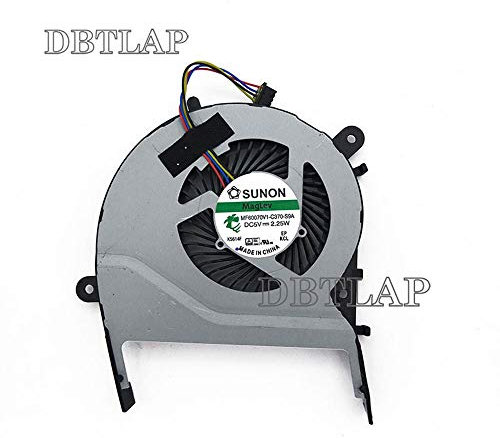 DBTLAP Ordenador portátil Ventilador para ASUS X554LP X554 VM510L VM510 X554L Enfriamiento Ventilador