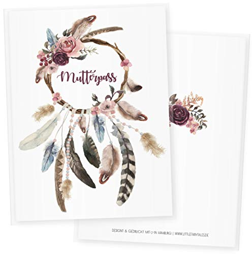 Little Fairy Tales Mutterpasshülle 3-teilig, Schöne Geschenkidee für Babyparty (Mutterpass DE, Watercolor 6)