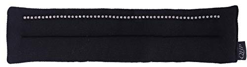ARBO-INOX - Nasenriemenunterlage - Nasenschoner - Pferd - Verschiedene Muster (Pony, Schwarz mit Strass)