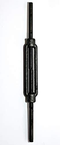 BIAT ® Spannschloss nach DIN 1480 mit Anschweissenden, Größen M8, M10, M12, M16, M20, M24,M30 verschiedene Ausführungen (roh/blank) (M16)