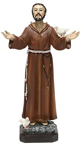 Holyart Franz von Assisi, Statue, Resin, 20 cm