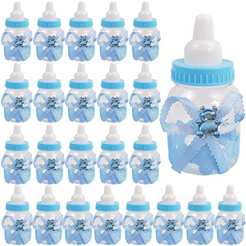 Süßigkeiten Flaschen, 24 Stück Party Flasche Candy Box Milchflasche für Baby Shower, Geburtstagsfeier Dekoration für Jungen und Mädchen
