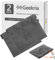 Geekria 2er-Pack Pocket Headphones, Coins, In-Ear Kopfhörer Organizer, Pocket Kopfhörer Case, Münzbörse Münzclip, tragbare Reisetasche (Mikrofaser)