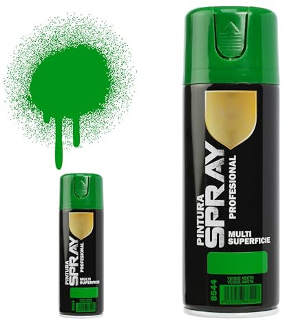 H HANSEL HOME Pintura Spray Verde Abeto 400 Ml - Pack de 2 Unidades
