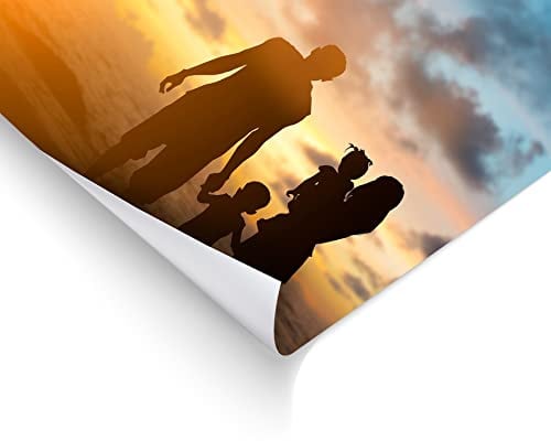 Panorama Póster Personalizado con tu Foto 35x50 cm - 20 medidas diferentes - Papel Rígido de 250 gramos