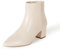 The Drop Jessi, Stivaletti Con Cerniera Laterale E Tacco Largo da Donna, Osso, 39.5