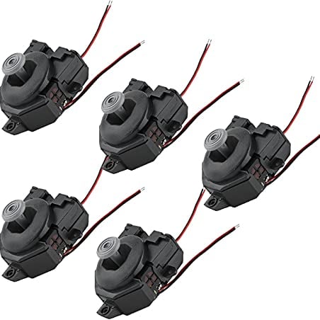 TOTITOM Controller Replacement, Controller Analog Stick, 5Pcs/Set Thumbsticks 3D Joystick Analog Stick Replacement for N64 Controller
