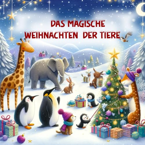 Das Magische Weihnachten der Tiere: Inspirierende Geschichten für Kinder zur Jahreszeit