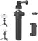 PGYTECH CapLock Verlängerungsstange Stativ mit Handy-Clip für DJI OSMO Action, Gopro Hero, OSMO Pocket, für Insta, XiaoYi, Feiyu Action Kameras mit 1/4-20 Gewindeadapter