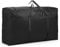 YiMiLiu 180L Extra Large Storage Bag Waterproof Luggage Bag Heavy Duty Moving Bag (black)