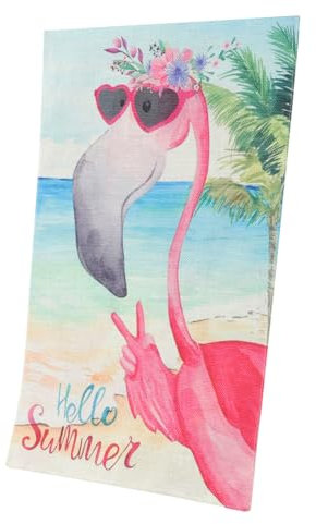 YARNOW Gartenflagge Gartendekoration Flagge Dekorative Flaggen Willkommensflagge Außenflaggen Doppelseitige Hausflaggen Willkommene Hausfahnen Sommerflaggen Rasenfahnen Leinengarten Glag