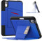 Smart Case compatibile con iPad mini 7 A17 Pro 2024/Mini 6 2021 8,3 pollici (7a/6a generazione), custodia sottile magnetica a libro con portapenne, accensione e spegnimento automatico, supporto