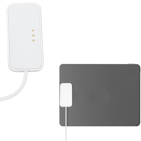 MENDUNER Wireless Charger for Tablet 35W Fast Charging Pad Compatible with 11 Inch Air M3 2025 / M2 2024, Pro 11 1st–4th Gen, Slim Aluminum Snap On Charging Dock USB C Connector (2m)