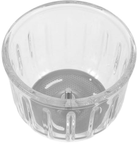 IMIKEYA Bol de Remplacement en Verre 0,3l Résistant Chaleur pour Mixeur Bébé Compatible Accessoires, pour Conserver Aliments Bébé Cuisine