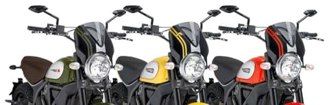 Puig Retrovision 7652H Icon/Classic/Full Throttle 15', Ducati Scrambler Sixty2 16'-19'