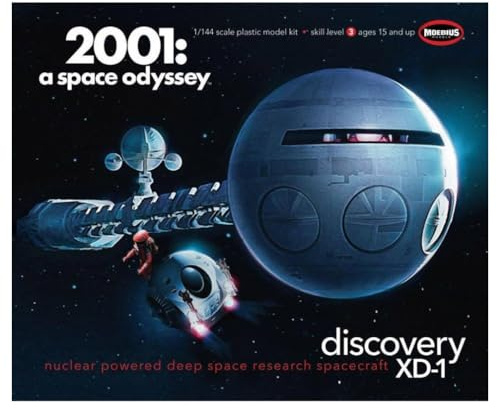 Moebius 1:144 2001 A Space Odyssey Discovery Spacecraft Model Kit