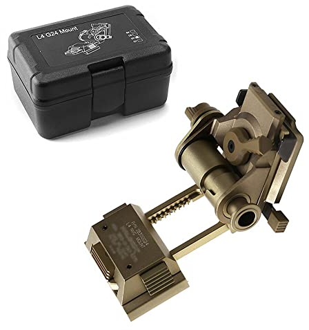 FIRECLUB Night Vision Driving Glasses Stent Skip Rhino NVG Arms Holder for L4 G24 Mounting Helmet