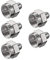 5 Stück F-Abschlusswiderstand 75 Ohm F-Aufdrehstecker TV SAT Antenne LNB F Anschluss