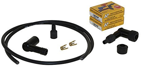 Zündverkabelung Set Stecker Kabel Spulenschuhe für BMW Boxer Motoren BMW R75/5 R90S R100R