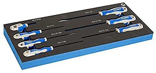 IRIMO Foam 7 destornilladores planos, electricitsa e ingenieros 1/3