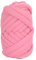 Trintion Hand-Knitted Chunky Yarn 25m Super Chunky Yarn Arm Knitting Yarn DIY Hand Roving Yarn Washable Cotton Polyester Chunky Yarn for Handmade Blankets Scarf Sweater (Pink)