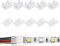 UYUYong 10Stück 5-poliger LED-Streifen-Anschluss 10mm Led-streifenverbinder RGBW LED-Streifen auf Drahtverbinder für IP65 LED Streifen Ohne Löten Mehrfarbige LED-Lichtstreifen Verbinder