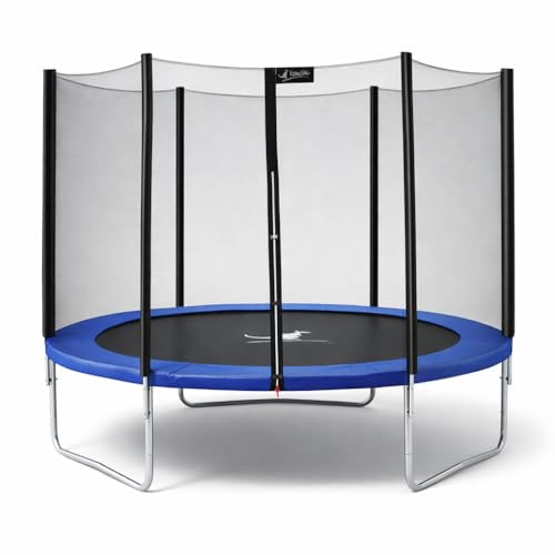 Kangui Rundes Trampolin Black Collection Ø 250 cm mit Schutznetz
