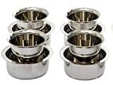 Coffee Dabara Set Tea Milk Cup Glass South Indian Filter Coffee Dabara Madrasi Filter Coffee Set Coffee Cups Pack of 4