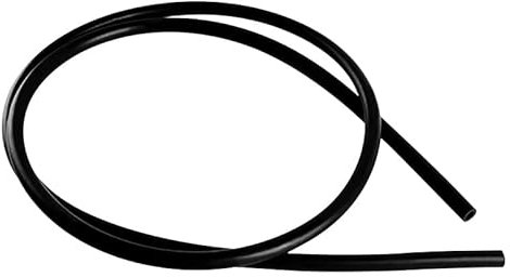 ANPTGHT Tuyau en silicone de qualité alimentaire - Noir - Haute température - Pour transfert d'air et de liquide - Longueur : 1 m