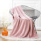 BATTILO HOME Pink Throw Blanket for Couch, Chenille Knitted Pink Blanket Throw for Home Decor, Super Soft Light Pink Throws for Bed,130x170cm