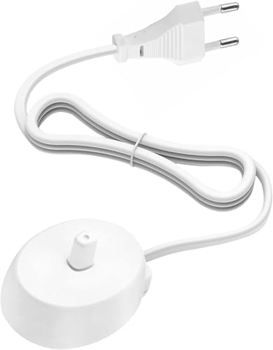 SIGANDG Elektrische Zahnbürste Ladegerät für Braun Oral-B Pro Genius Serie 3537 1000 3000 8900 9900 D12 S12 D15 D16 D17 D18 S18 D20 D29 D34 OC18 P2000 P5000 P9000,IP67 Wasserdicht