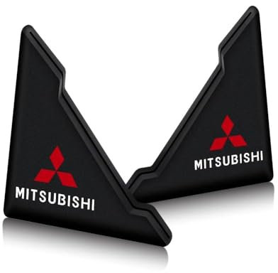 HHGFTIY 4 Stück Auto Türkantenschutz/Tür Ecke Anti-Scratch Abdeckung,Für Mitsubishi ASX Pajero Sport Outlander Grandis L200,Stoßschutz Anti-Kollision,Protector Aufkleber Accessories