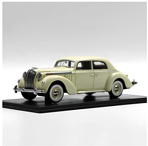 YRXIAO Modellbausatz Auto Für Opel Admiral Limousine 1938 1 43 Harz Luxus Oldtimer Modell Dame Ornamente Für Wohndekorationen