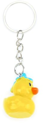 Gallkeat Enten Schlüsselanhänger, Toy Duck Keychain, Cartoon Anime Anhänger, Bag Charms für Frauen (A)