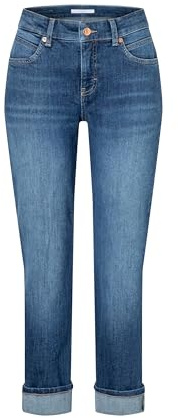 MAC Jeans - SUE, Authentic Stretch Denim - Straight Fit - 5714-90-0387L-D522 - blau