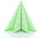 Sovie HORECA Airlaid Serviette MANDY in APFELGRÜN – 40 x 40 cm, 1/4 Falz, 50 Stück – Ornament-Blütendesign – hochwertige, stoffähnliche Einwegservietten für Gastronomie und Events