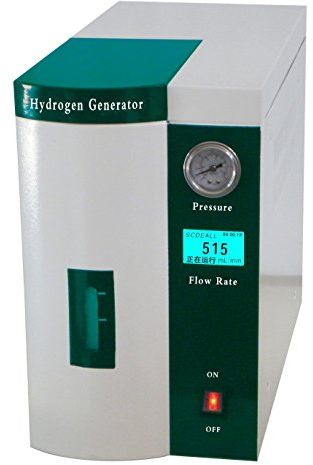 CGOLDENWALL Wasserstoffgenerator mit 0-500 ml/min hoher H2-Durchflussleistung 99,999% hochreines mit Wasserstoff absorbierendes Röhrchen für &TrinkwasserGaschromatographie&Krankheiten (HA-500)