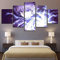 ADGUH 5 Bilder Leinwan x Animation Poster hauptdekoration Junge Zimmer Wand hochwertige leinwand Killua Zoldyck Blitz malerei pop5 Drucke auf Leinwand