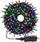 LED Lichterkette außen und innen RGB Weihnachtsbeleuchtung Lichterkette mit 8 Leuchtmodi + Timer + Memory-Funktion, Wasserdicht für Weihnachtsbaum, Party, Hochzeit, Balkon, 20m, 200LEDs