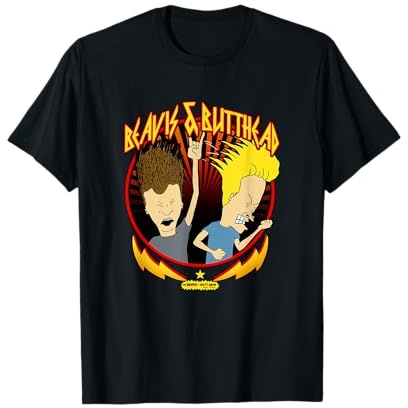 Beavis and Butt-Head Metal Colors Rock Out T-Shirt