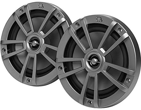 JBL 8 (200mm) Two-Way Marine Audio Multi-Element Speaker 125W – (Gray)
